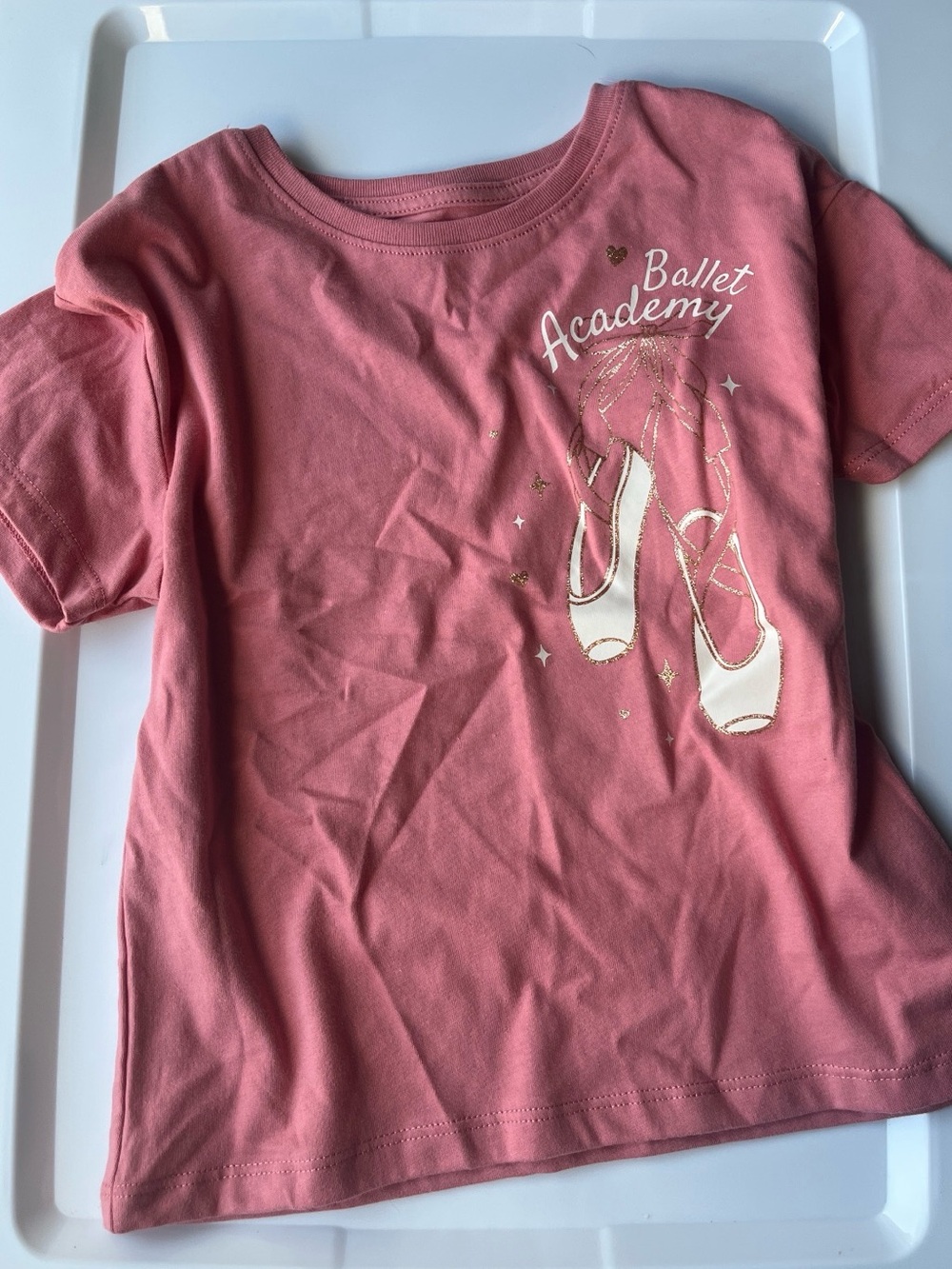 wonder nation Pink Ballet Academy Graphic Tee
